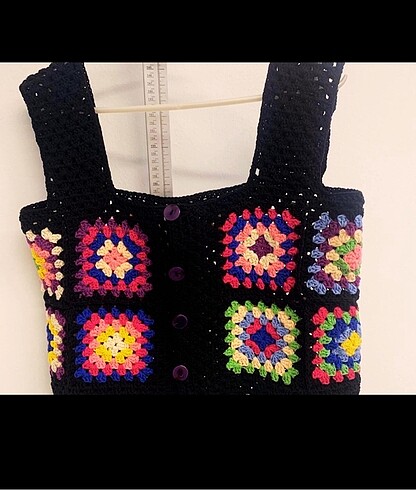 Zara EL ÖRGÜSÜ CROP BLUZ