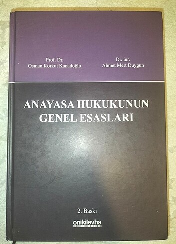 Anayasa Hukukunun Genel Esasları 