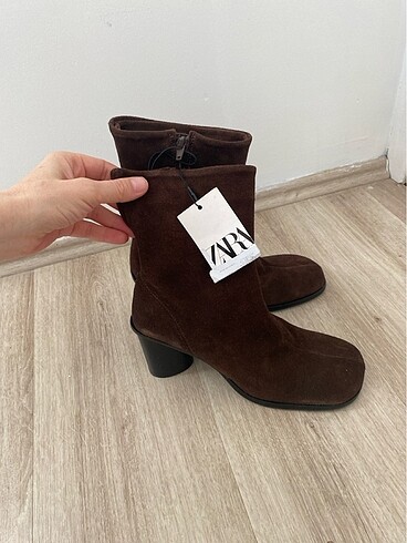 Zara süet deri bot