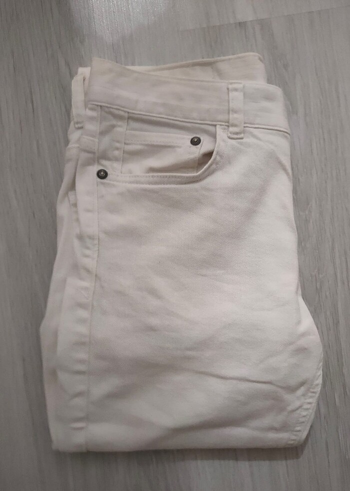 LC Waikiki Beyaz Kot Pantolon - Görsel 2