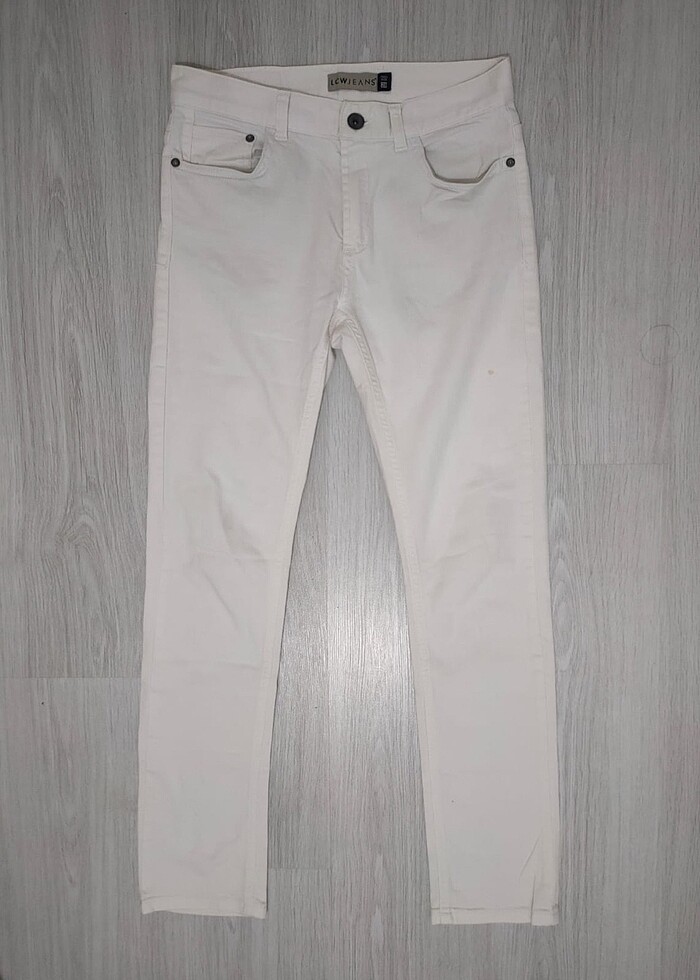 LC Waikiki Beyaz Kot Pantolon - Görsel 3