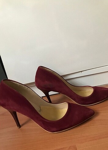 36 Beden Süet Stiletto Ayakkabi