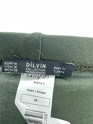 m Beden haki Renk Dilvin Tayt / Spor taytı %70 İndirimli.