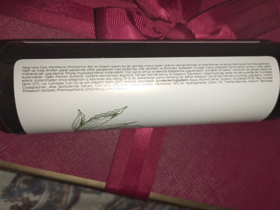 Güneş sonrası Aloe vera - Görsel 2