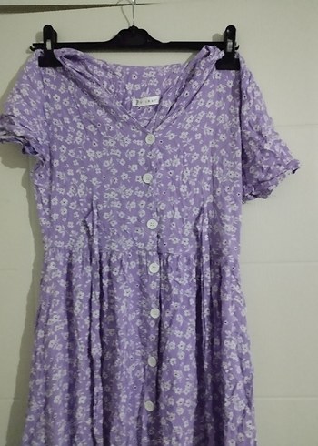 viskon yazlık elbise - Görsel 3