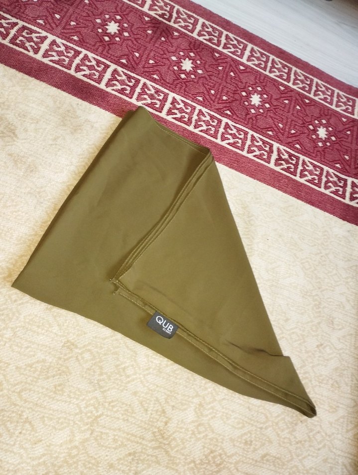 Koyu Haki Kadın şal - Görsel 3