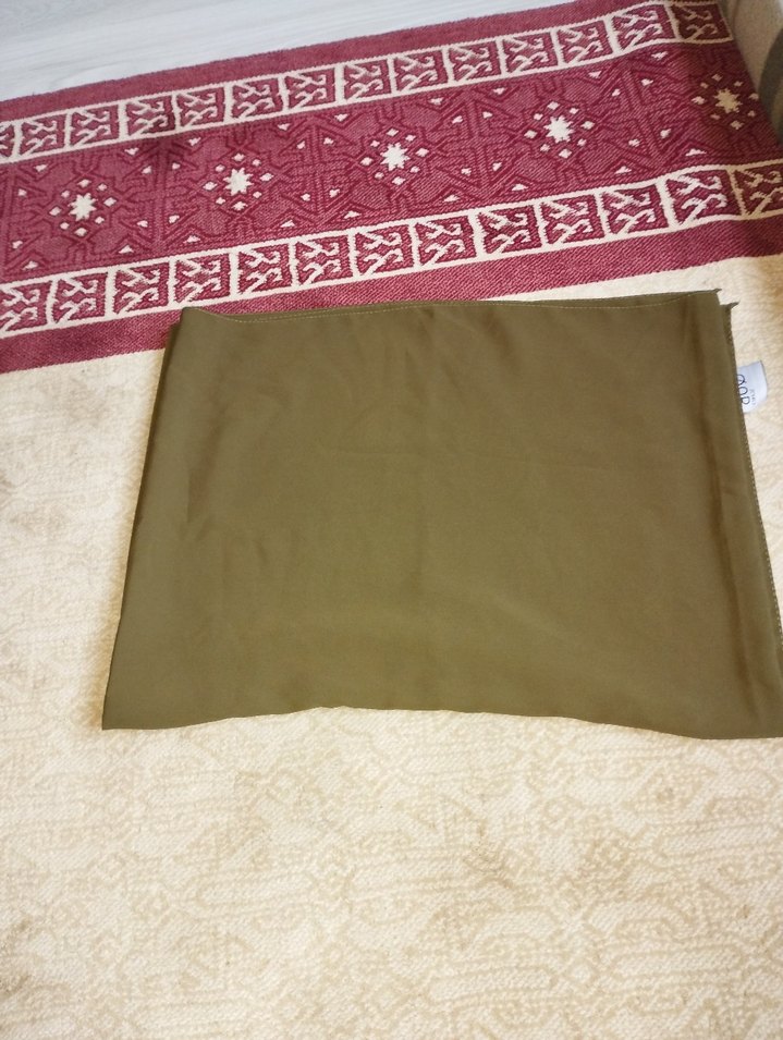 Koyu Haki Kadın şal - Görsel 2