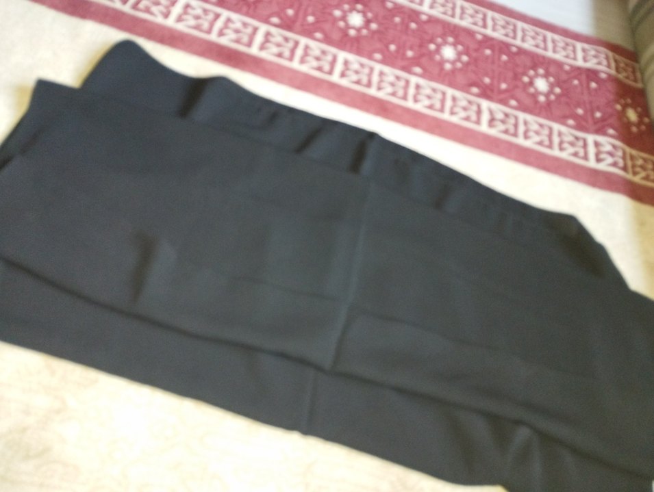 siyah şal - Görsel 3