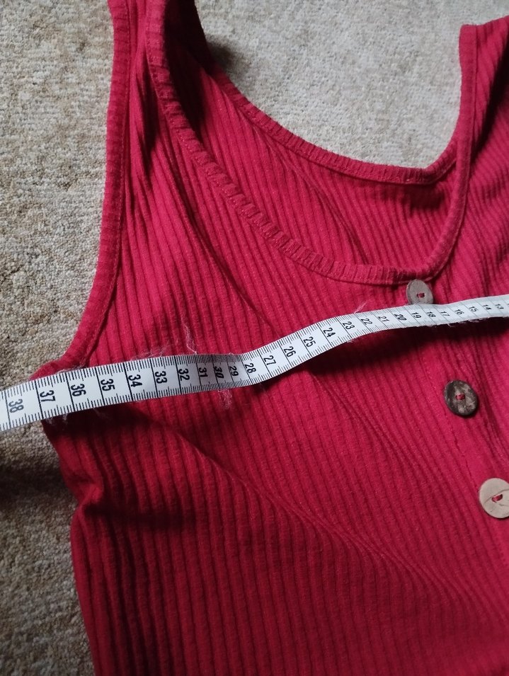 Düğmeli  kısa crop - Görsel 4