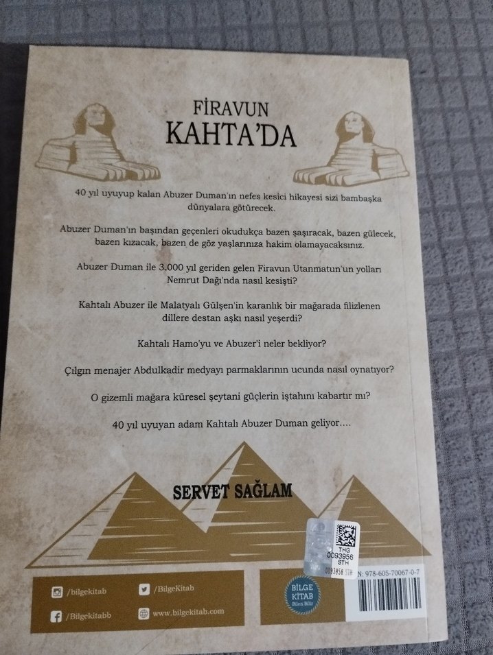 Firavun Kâhta'da - Servet Sağlam - Görsel 2