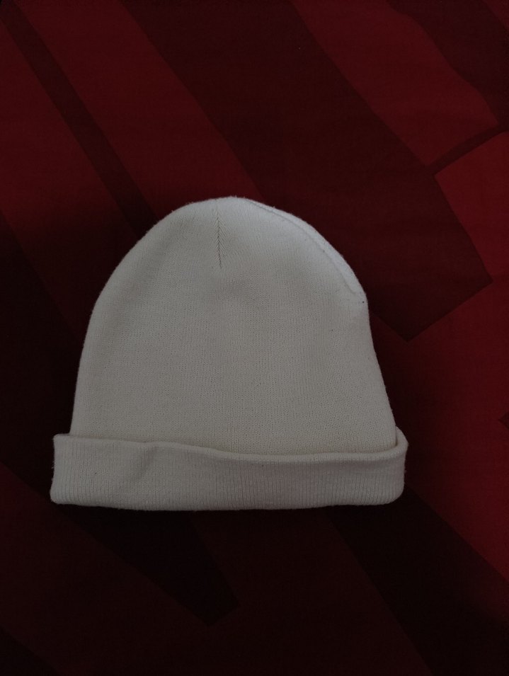 Bordo Örgü Kadın Bere - QUEEN - Görsel 4