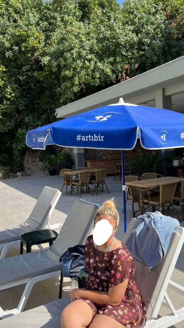 Bohem Tarz Şeffaf Bağlamalı Kadın Pareo - Görsel 3