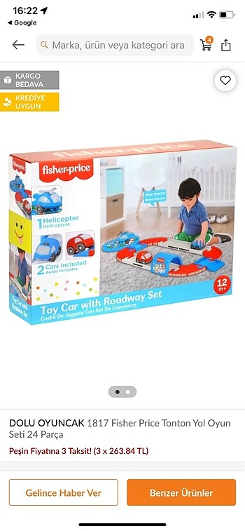 Fisher Price oyuncak