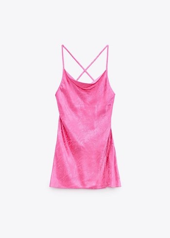 Zara Saten Elbise - Görsel 3