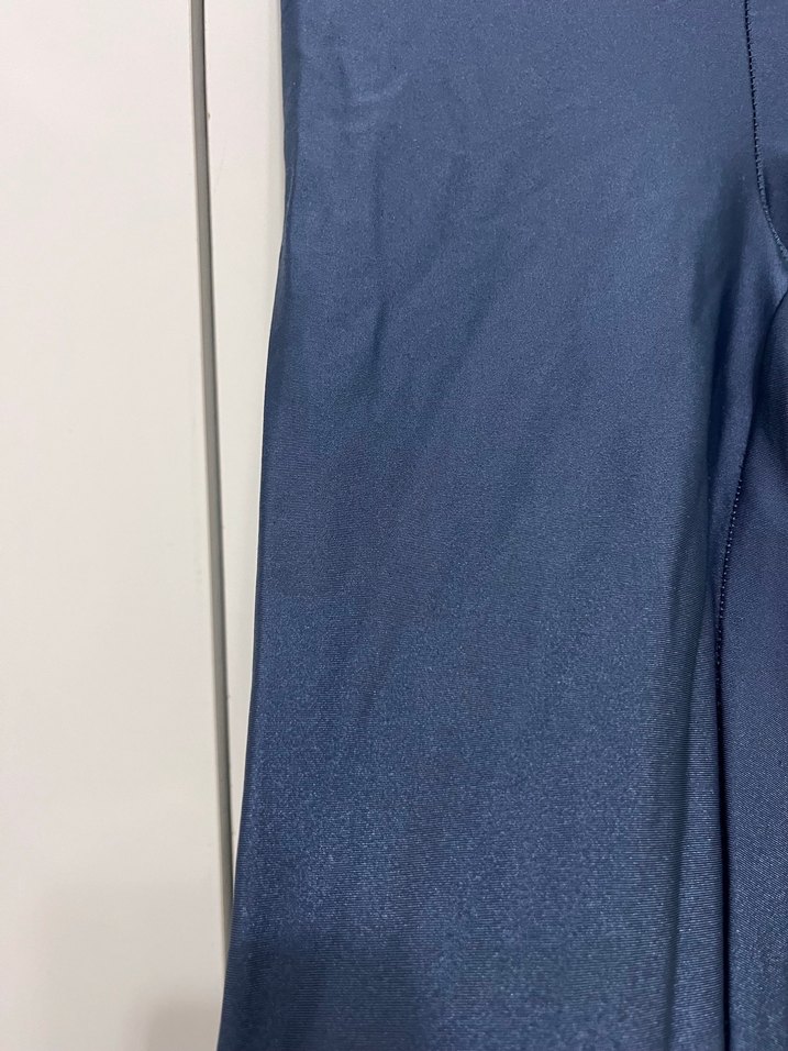 Lacivert Kadın Spor Tayt Midi Boy - Görsel 2