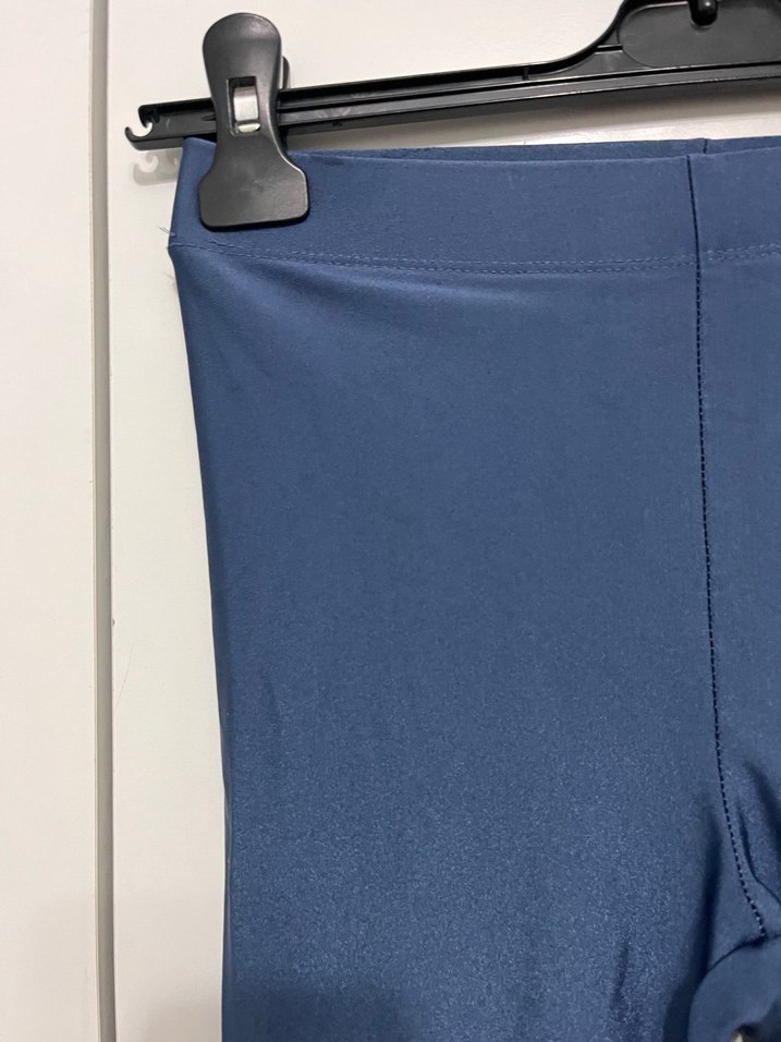 Lacivert Kadın Spor Tayt Midi Boy - Görsel 3