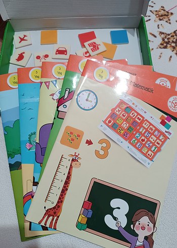 3 Yaş Dikkat Seti - 5 Kitaplı Eğitim Seti - Görsel 3