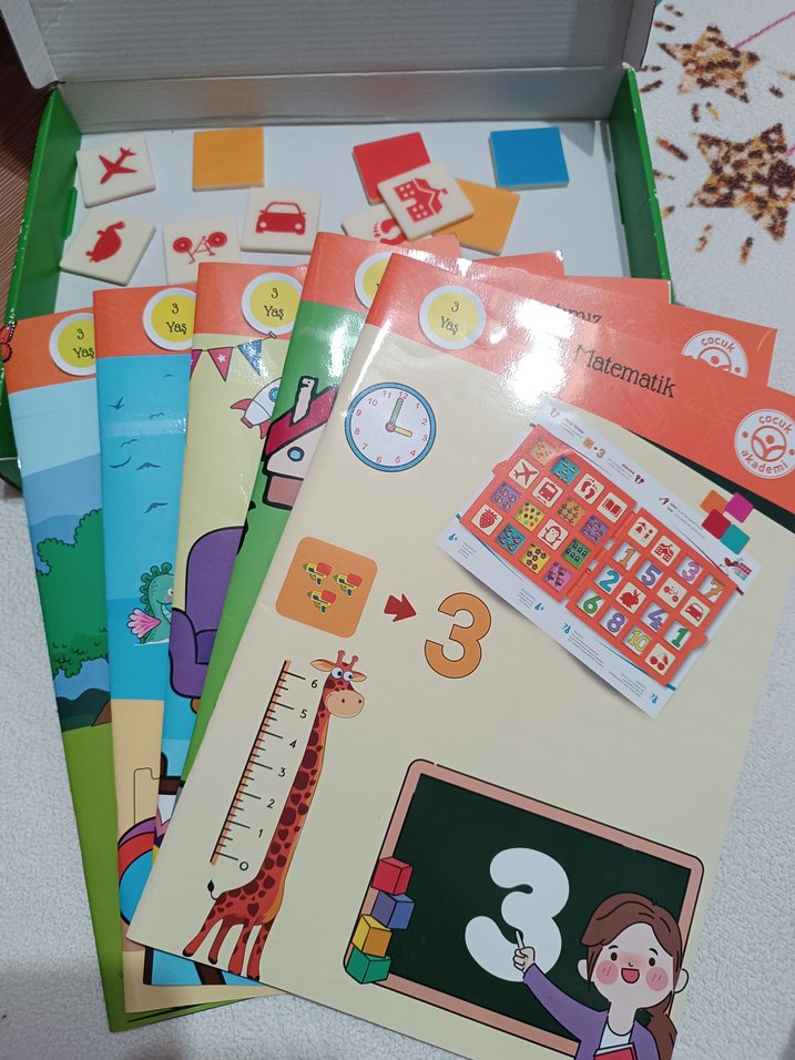 3 Yaş Dikkat Seti - 5 Kitaplı Eğitim Seti - Görsel 3