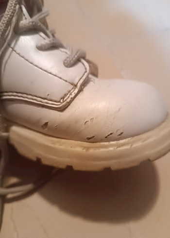 Kız Çocuk Beyaz Minnie Baskılı Bot - Görsel 4