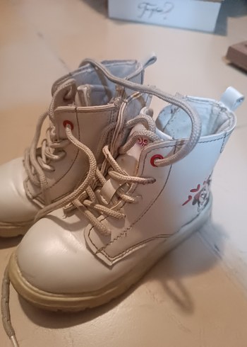 Kız Çocuk Beyaz Minnie Baskılı Bot - Görsel 3