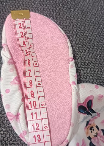 slipstop Kız Çocuk Pembe Minnie desenli kaydırmaz patik - Görsel 3