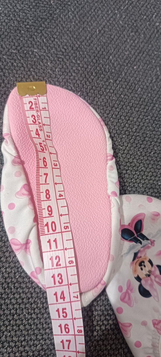 slipstop Kız Çocuk Pembe Minnie desenli kaydırmaz patik - Görsel 3