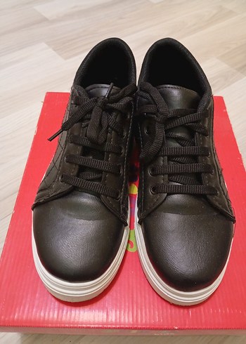 Kadın Sneakers Blok Topuklu Spor Ayakkabı
