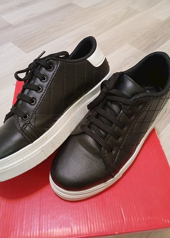Diğer Kadın Sneakers Blok Topuklu Spor Ayakkabı