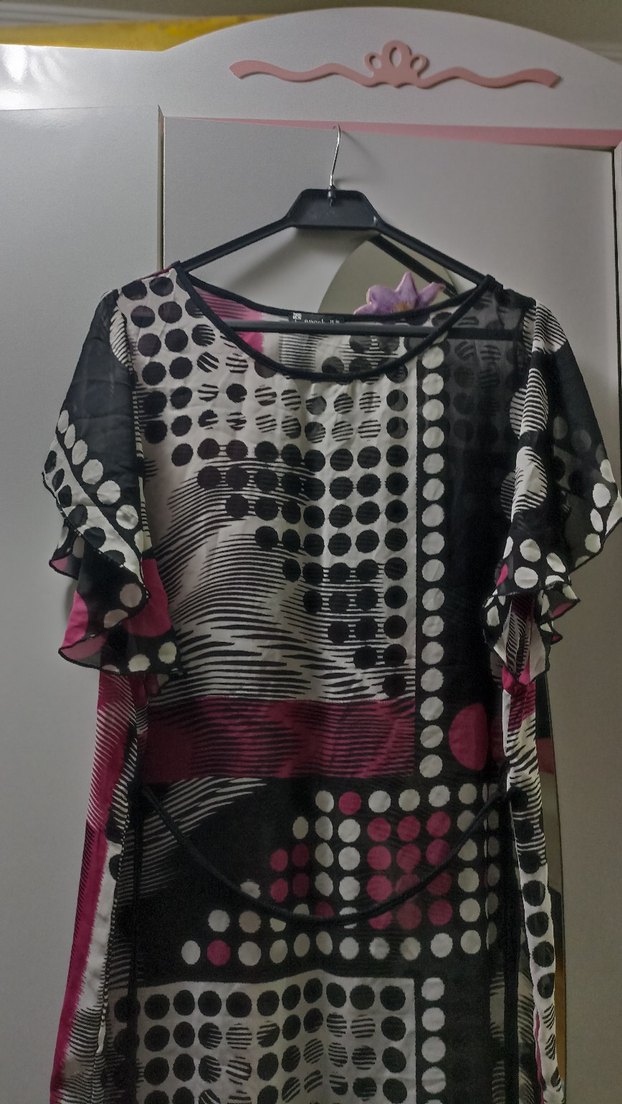 Desenli Kısa  Tunik - Görsel 2