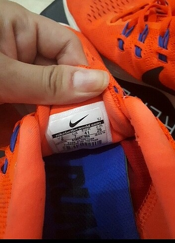 41 Beden turuncu Renk Nike spor ayakkabi