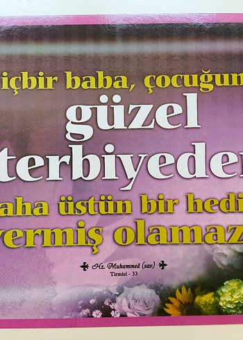 Beden Hadisi Şerif Poster