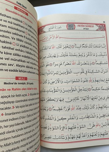  Beden Renk Elmalılı Fihristli 41 Yasin