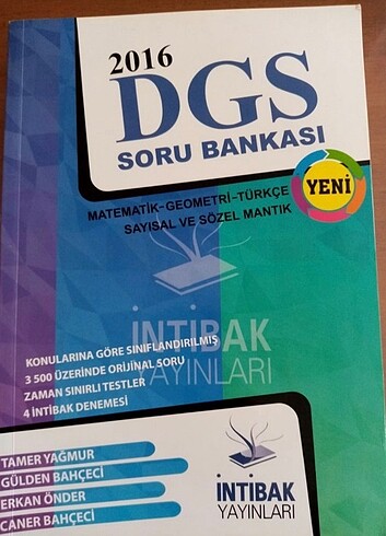 DGS Soru Bankası