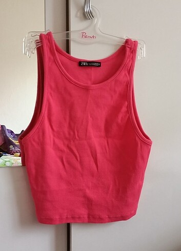 Zara pembe crop