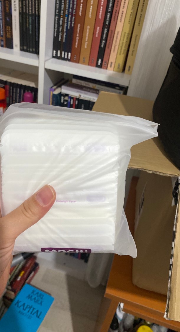 Mochi Çift Katmanlı Anne Sütü Saklama Poşeti - Görsel 4