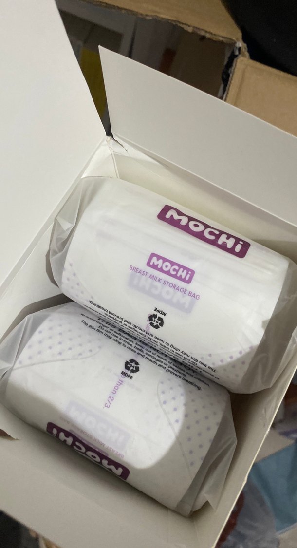 Mochi Çift Katmanlı Anne Sütü Saklama Poşeti - Görsel 2