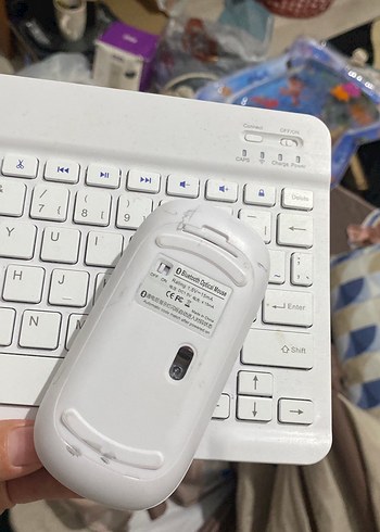 Microcase Beyaz Kablosuz Klavye ve Mouse Seti - Görsel 2