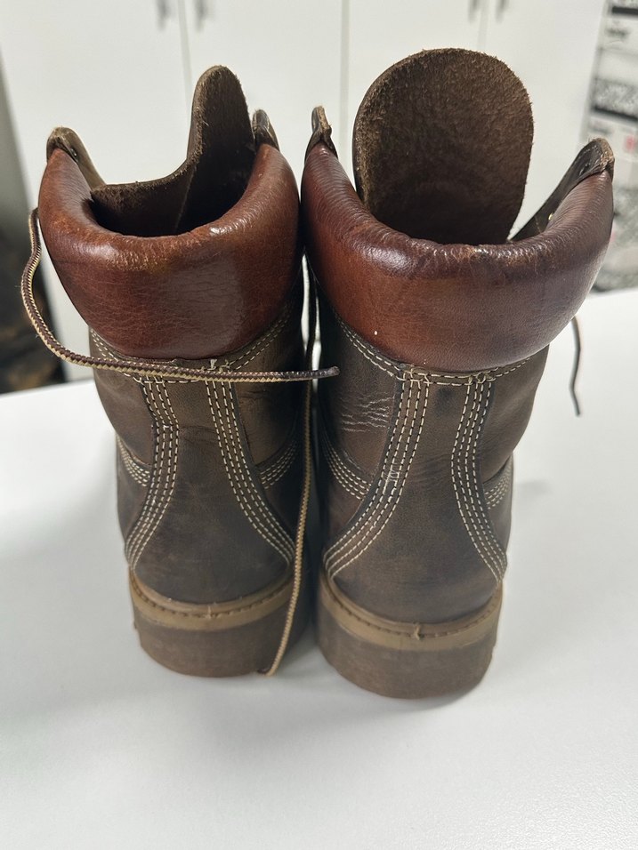 Timberland Kahverengi Deri Bağcıklı Erkek Bot - Görsel 4