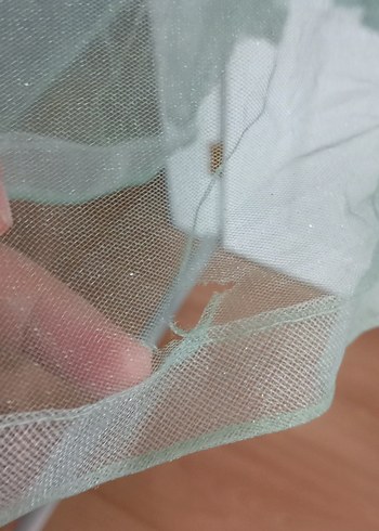 Erkut marka Kız çocuk Yeşil Vintage Abiye Elbise - Görsel 6