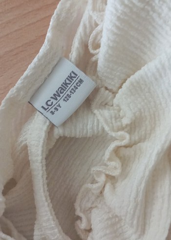 Kız Çocuk Fırfırlı Kolsuz Bluz - Görsel 4