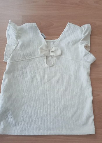 Kız Çocuk Fırfırlı Kolsuz Bluz - Görsel 3