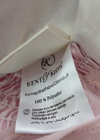 Kent of kids marka. Tertemiz pudra pembe Katkat şık abiye - Görsel 10