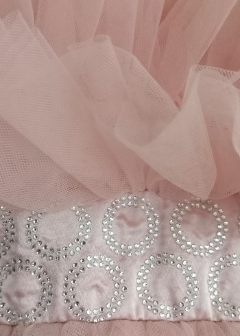 Kent of kids marka. Tertemiz pudra pembe Katkat şık abiye - Görsel 8