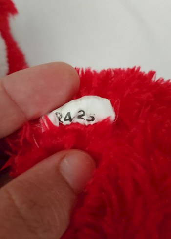 Kırmızı Sıcak Kürklü panduf - Görsel 2