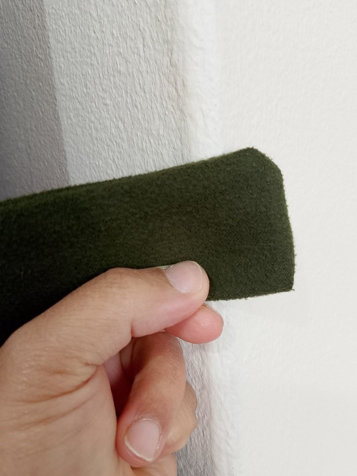 Düğmeli Uzun Haki  Kaban - Görsel 4