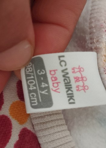 Çiçek Desenli Renkli Kız Sweatshirt - Görsel 2