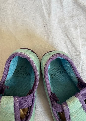 Mor Bantlı Kız Çocuk Ev Terliği - Görsel 2