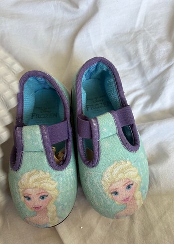 Mor Bantlı Kız Çocuk Ev Terliği - Görsel 3