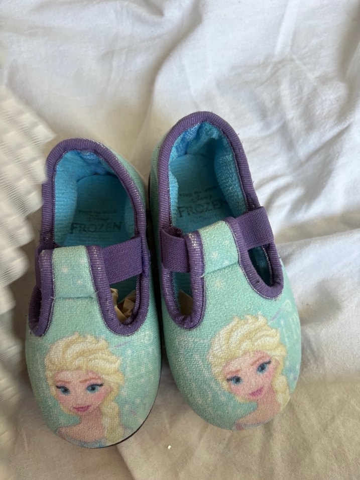 Mor Bantlı Kız Çocuk Ev Terliği - Görsel 3