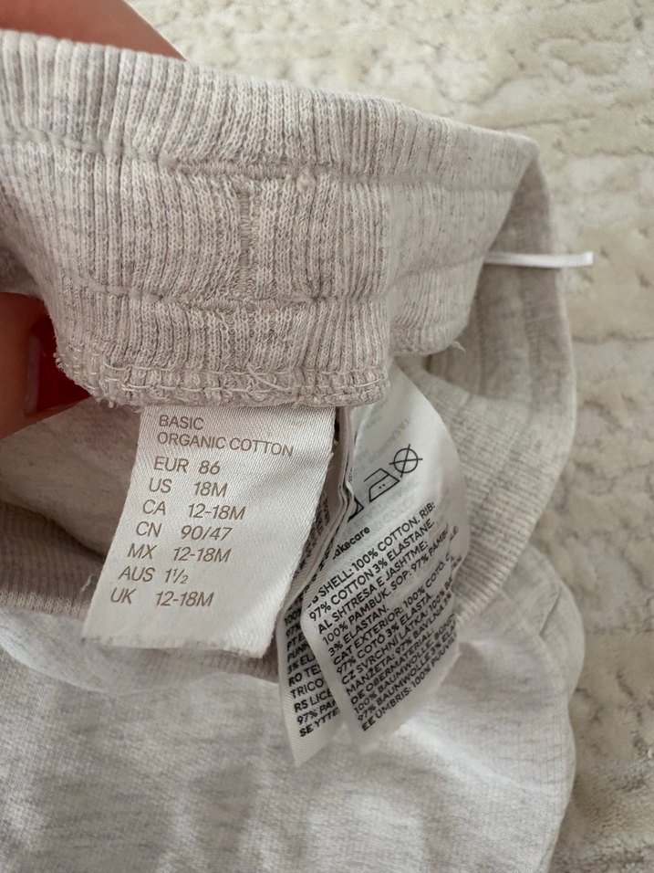 Kızlar için Rahat Kesim Bej Eşofman Takımı - Görsel 4